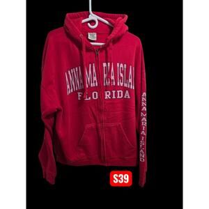 S39 Pacific & Co Anna Maria Island zip up hoodie sweatshirt 
XL
